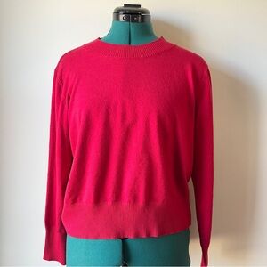 Women's Red Sweater